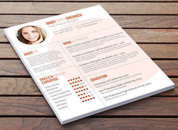 Creative Resume Design - The Big Shot